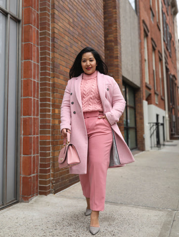 Monochromatic Dressing In Pink