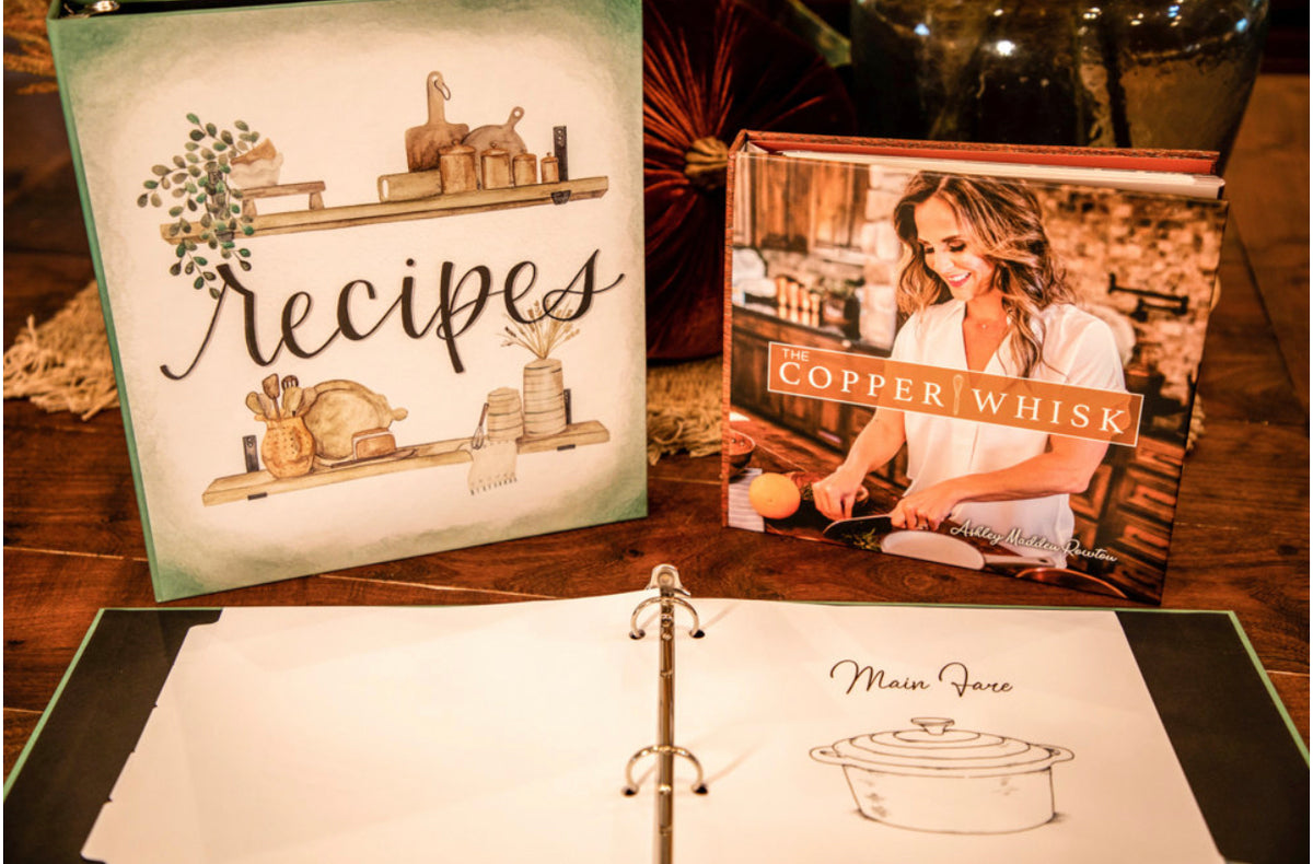 Personalized Recipe Book with Name – Copper Fox Co