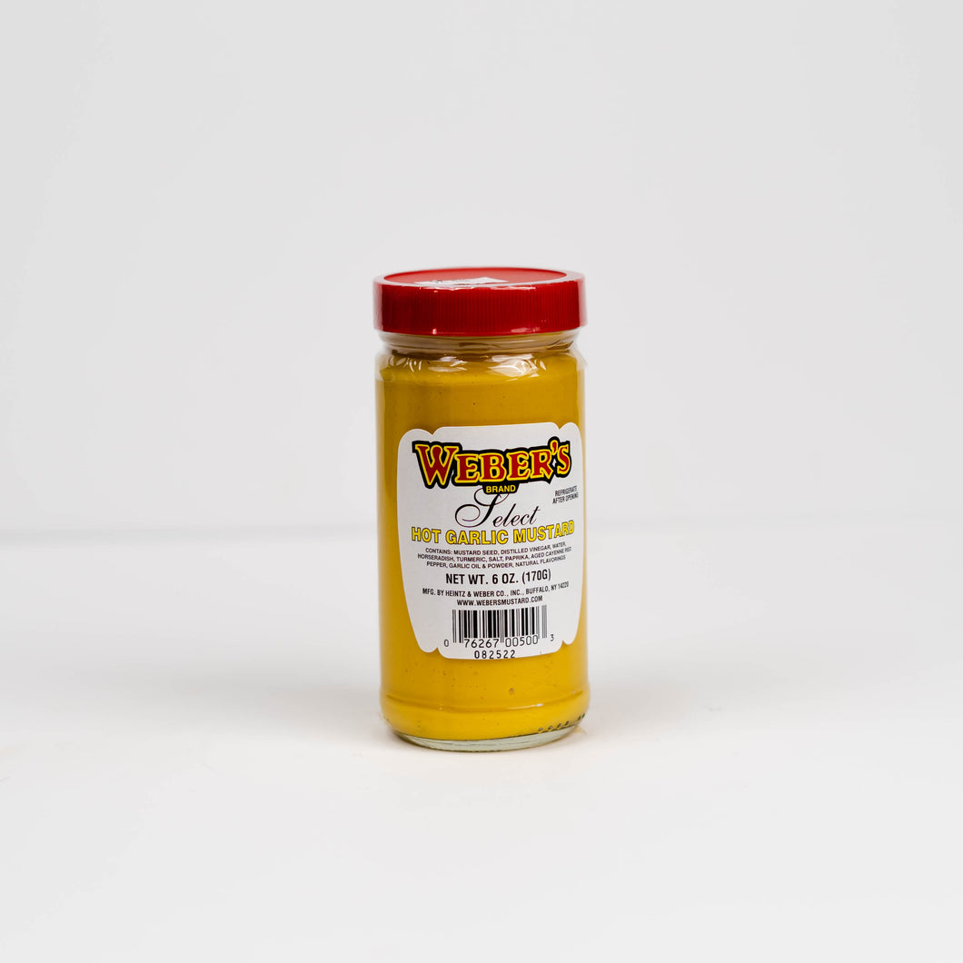 Weber's Select Hot Garlic Mustard