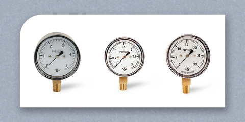 Pressure gauge safety