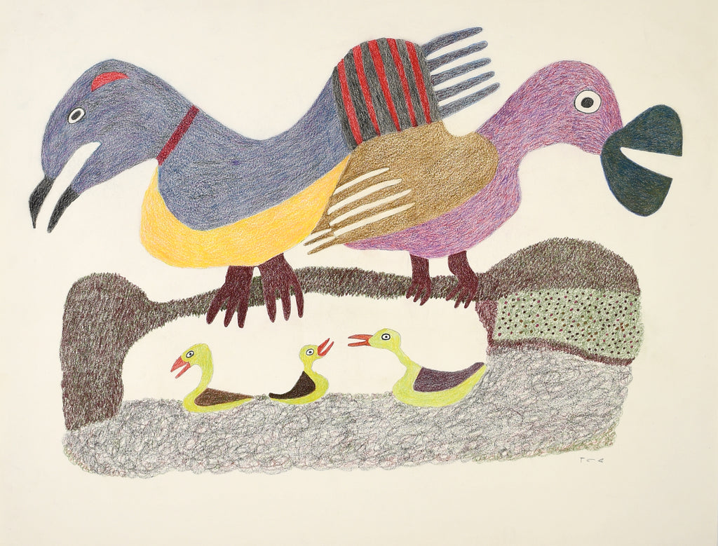 Untitled Bird #9 by Meelia Kelly