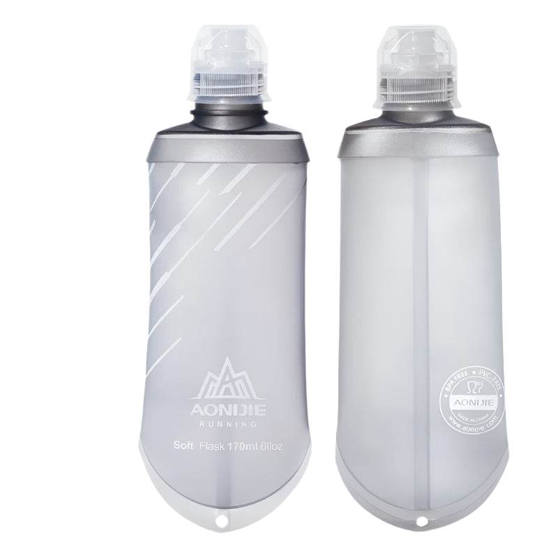 Ultra-Light Collapsible Soft Flask: Fuel Your Run with Easy Hydration (170ml)