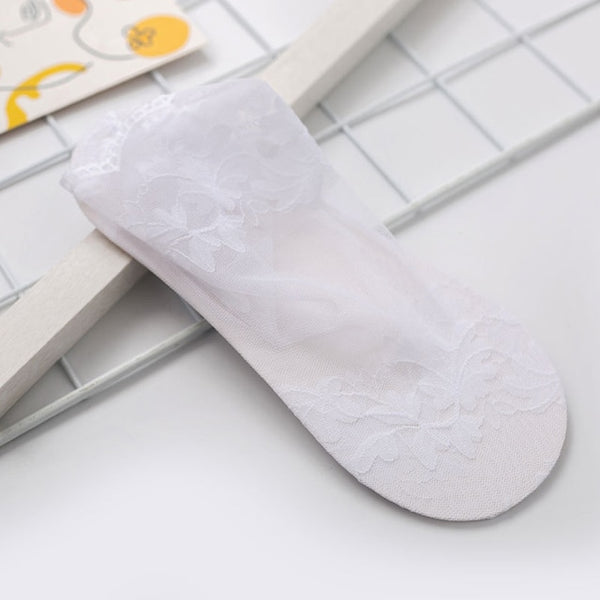 invisible lace socks