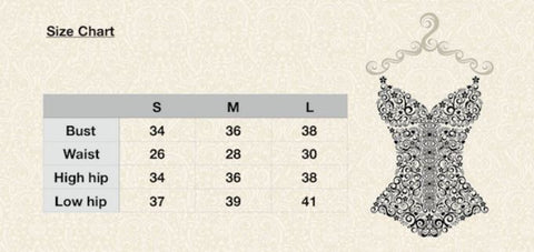 melrose size chart