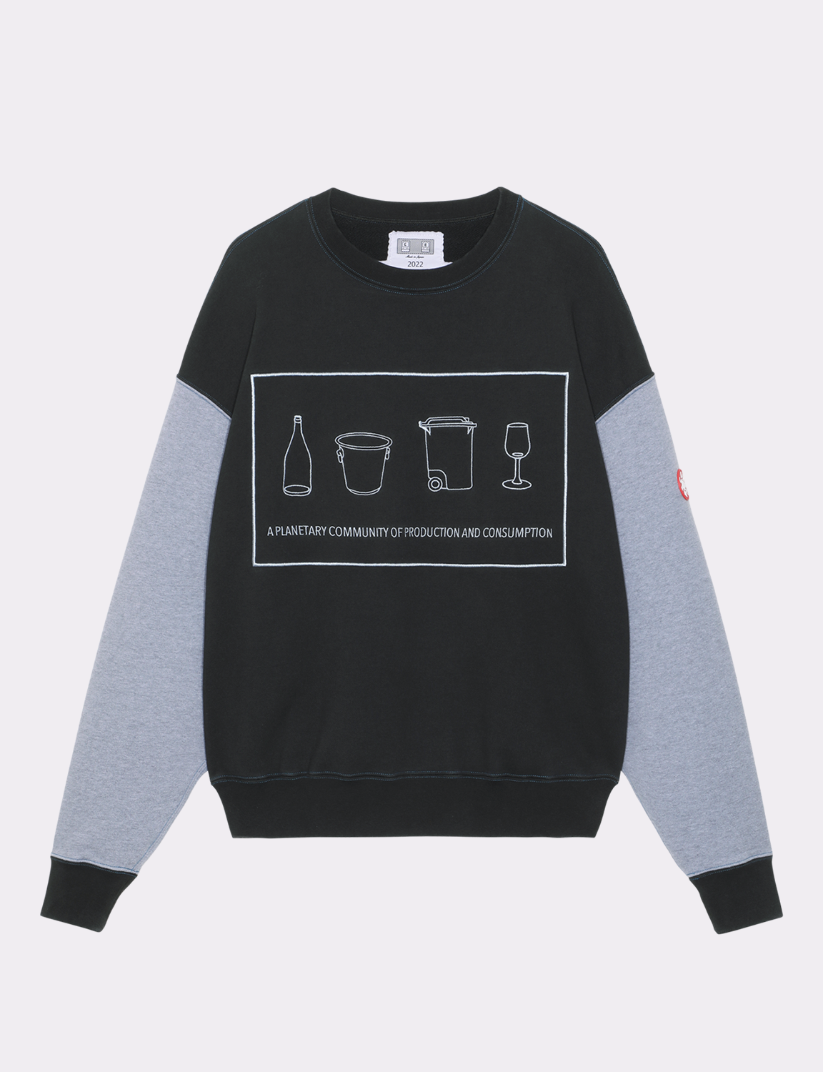 ニット/セーター【定価以下】cavempt BACK VIEW KNIT sweat shirt ...