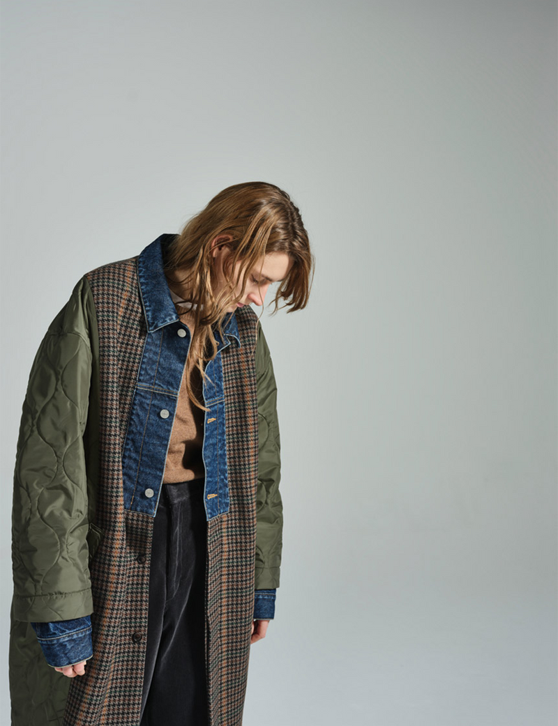 fragmentSOFTHYPHEN DOUBLE FRONT JACKET/ sacai