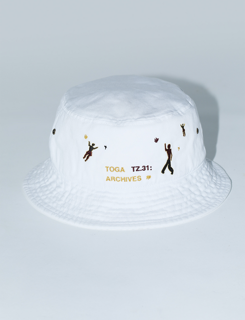 TOGA ARCHIVES - EMBROIDERY BUCKET HAT – THE CONTEMPORARY FIX KYOTO
