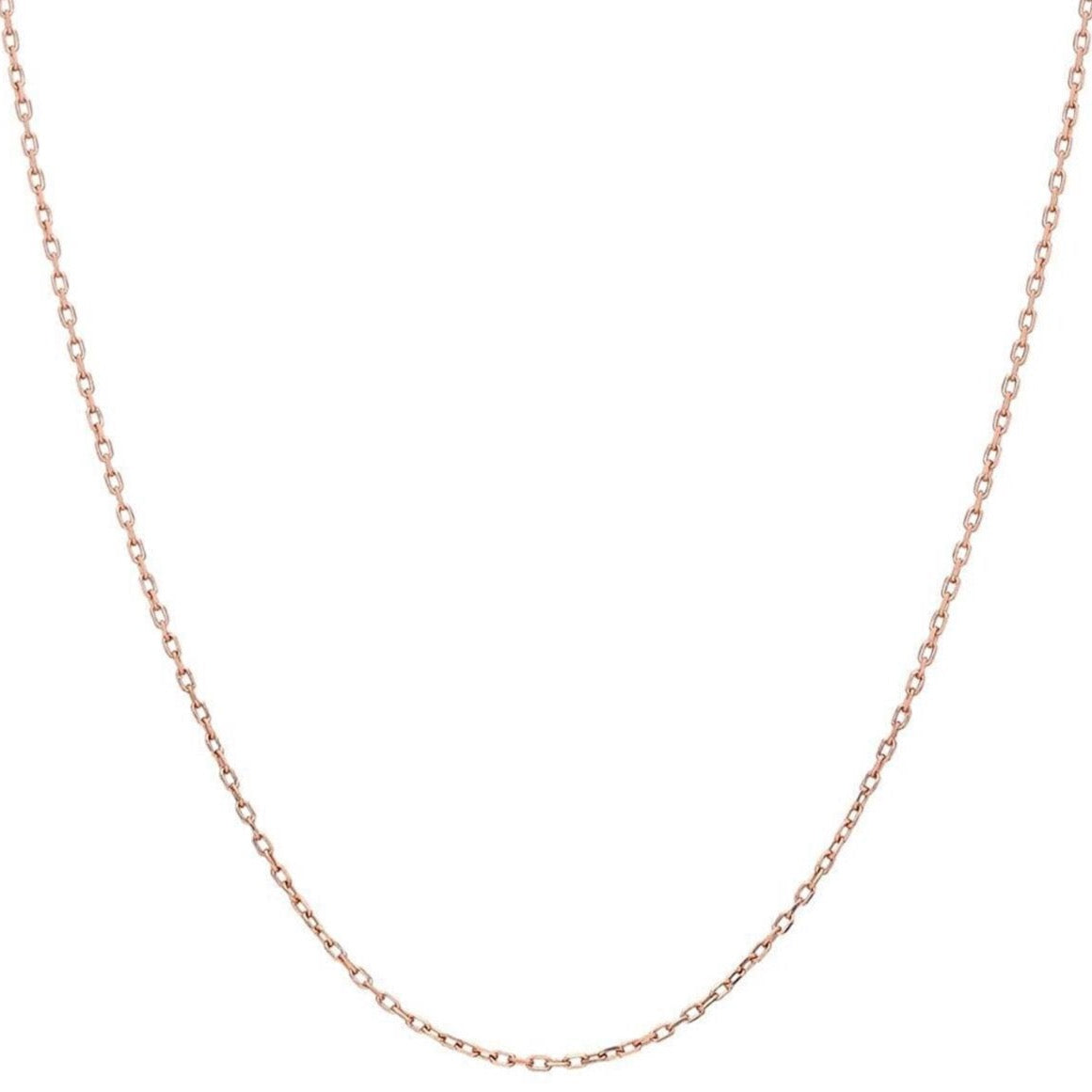 Curb Chain Necklace Sterling Silver