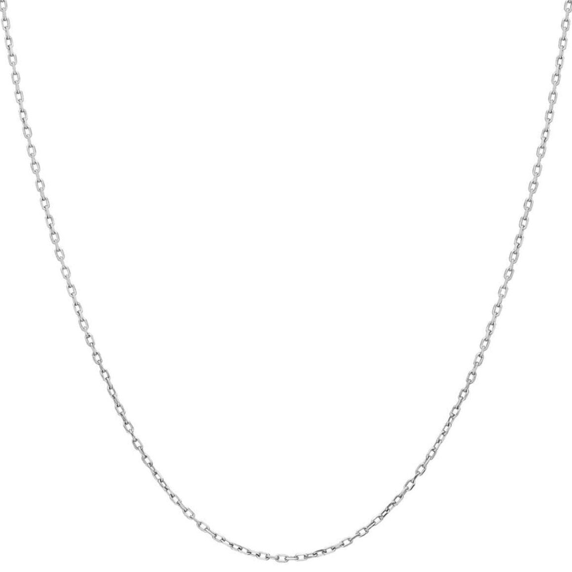 Curb Chain Necklace Sterling Silver