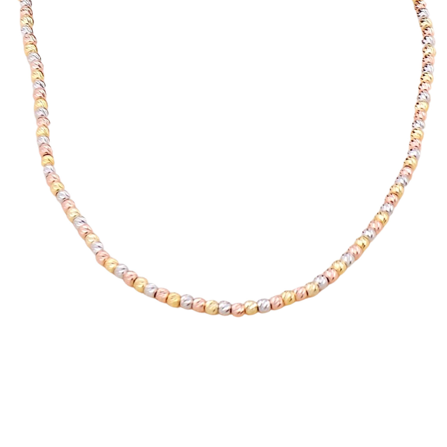 Sterling Silver Dorissa Rose Gold - Gold - Silver Sterling Silver Necklace