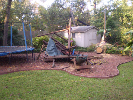 Reusable playhouse the future of outdoor fun