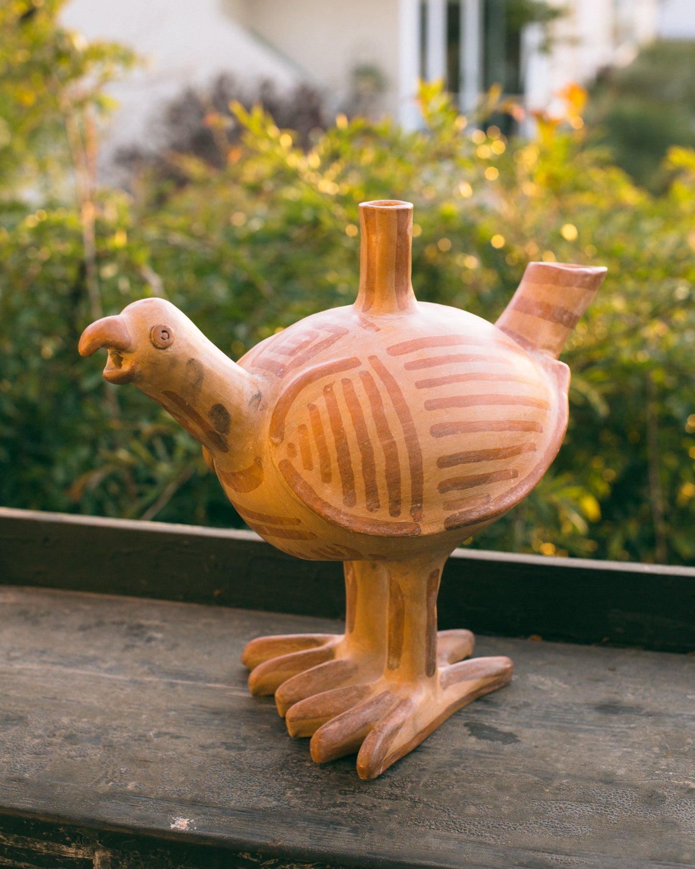 Vintage Mexican Bird Pottery