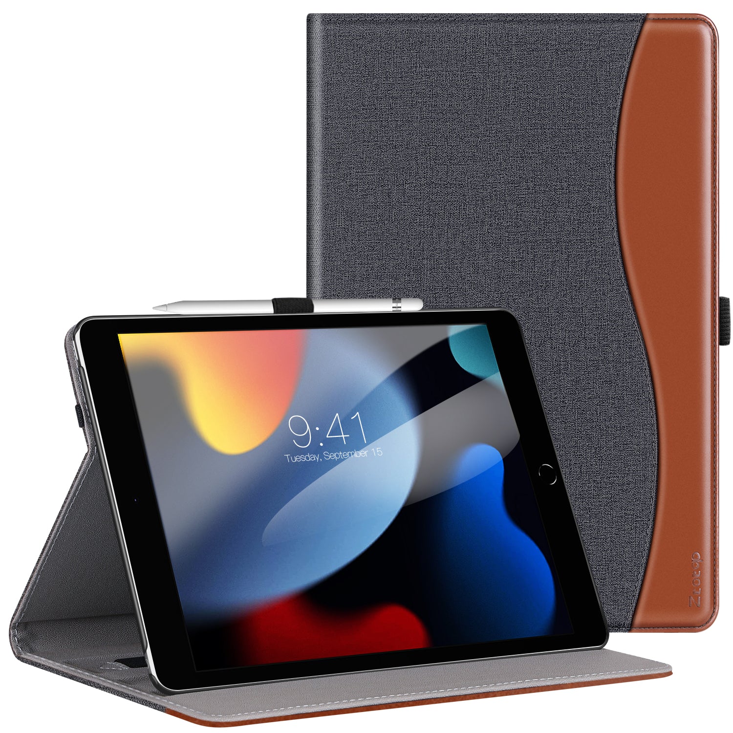 iPad 10th Generation Premium Leather Folio Case
