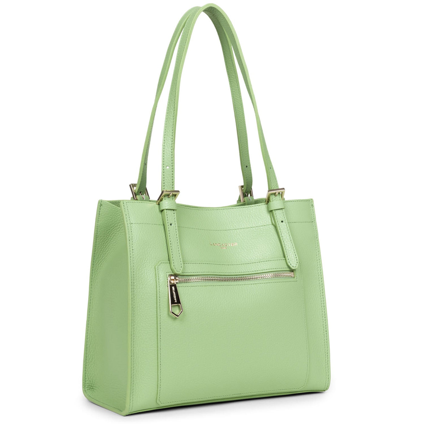 tote bag - foulonne double #couleur_jade-in-or