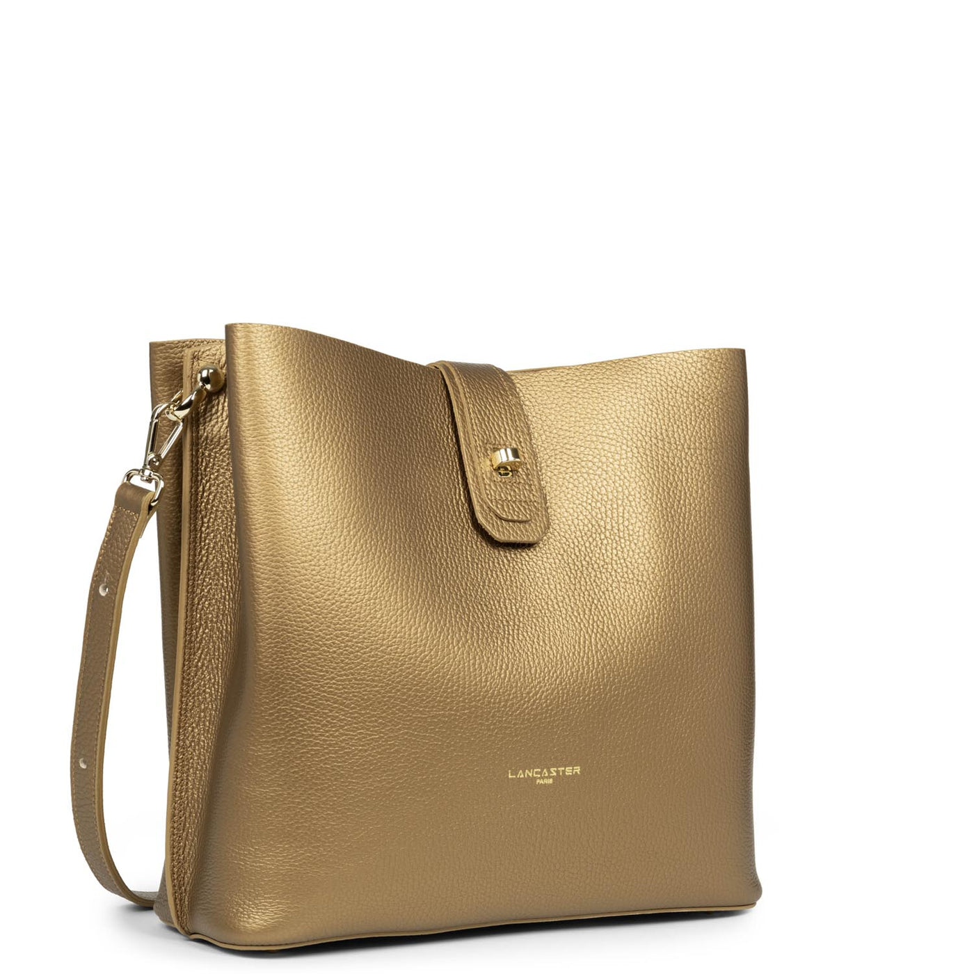 bucket bag - foulonne double #couleur_gold-antic-in-naturel