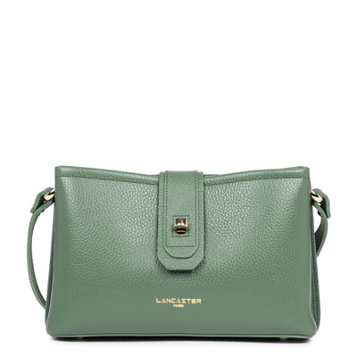 crossbody bag - foulonne double #couleur_vert-fort-in-or