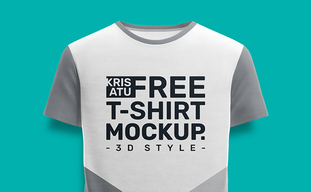 Free Front & Back T-Shirt Mockup & krisatu