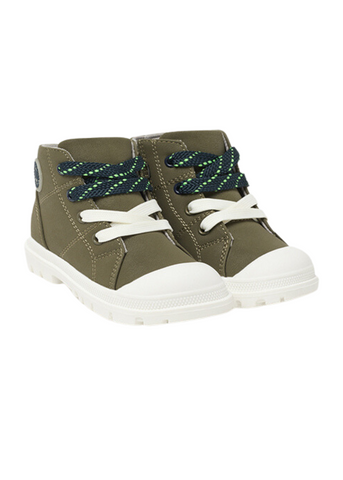 Khaki Boots with Track Sole for Boys 42451 Mayoral