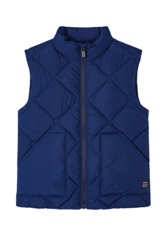 Quilted Navy Blue Vest for Boys 4328 Mayoral