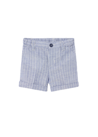 Navy Linen Shorts with Stripes 1213 Mayoral