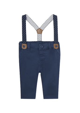 Navy Long Pants with Suspenders for Boys 1536 Mayoral
