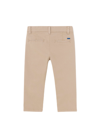 Long Beige Chino Pants for Boys 522 Mayoral