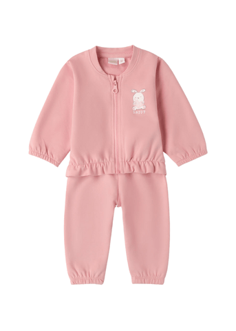 Pink Tracksuit 2 Pieces with Rabbit Print 8118 iDO