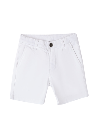 White Tercot Shorts for Boys 8140 Sarabanda