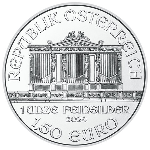 Silver coin Vienna Philharmonic 2024 31.10 g - 20224