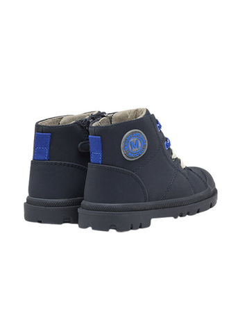 Navy Blue Boots with Track Sole for Boys 42451 Mayoral