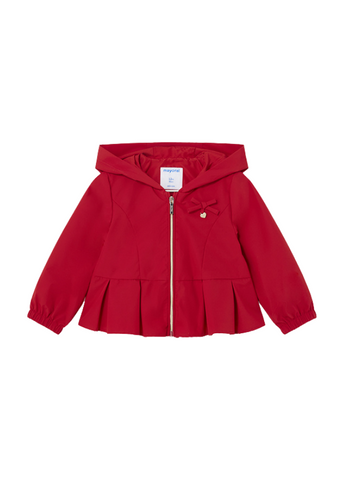 Red Windproof Jacket with Hood 1437 Mayoral