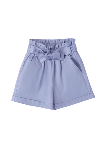 Blue Shorts with Drawstring Waist 8780 iDO