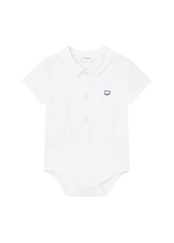 White Body Shirt with Short Sleeves for Boys 1794 Mayoral