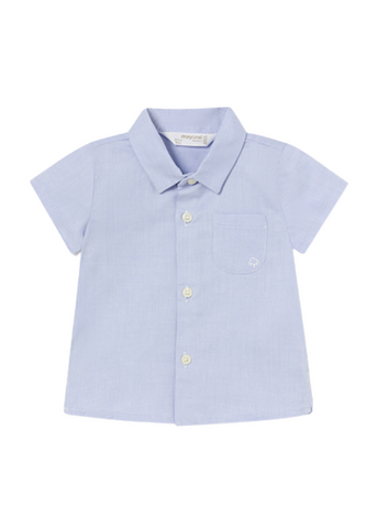 Blue Shirt with Short Sleeves for Boys 1194 Mayoral