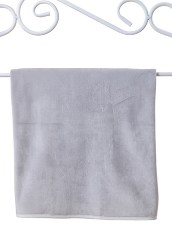 Gray Plus Cotton Blanket 80x85cm AnneBebe