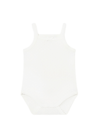 Cream Body with Thin Straps for Girls 1790 Mayoral