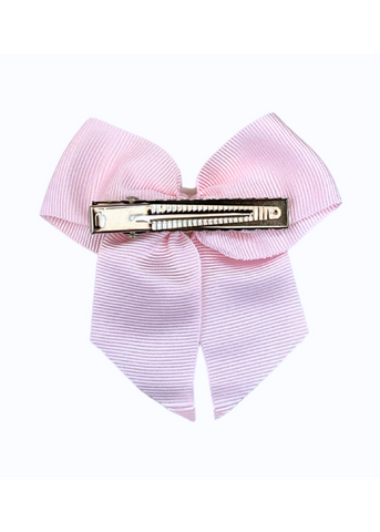 Hair Clip with Pink Bow