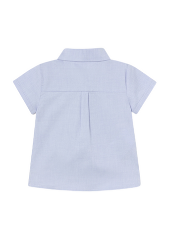 Blue Shirt with Short Sleeves for Boys 1194 Mayoral