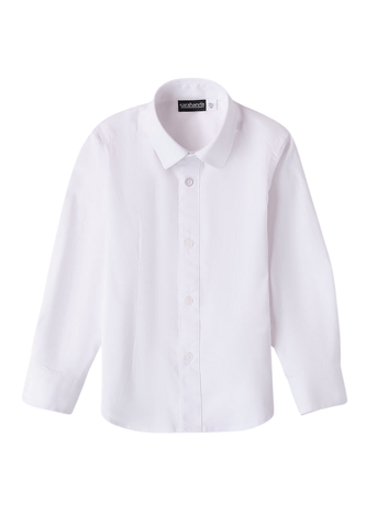 White Long Sleeve Shirt for Boys 8000 Sarabanda