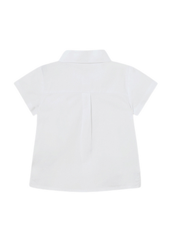 White Shirt with Short Sleeves for Boys 1194 Mayoral