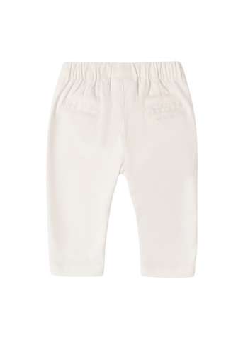 Ivory Long Pants for Boys 8669 Minibanda