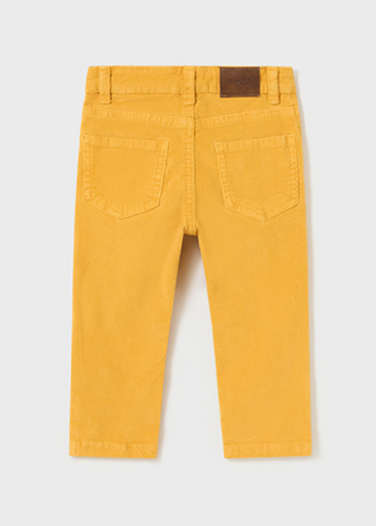 Long Yellow Reiat Pants for Boys 502 Mayoral