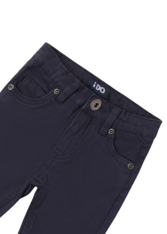 Long Pants for Boys, Navy Blue X350 iDO