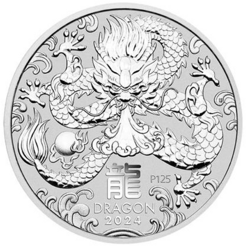 Somalia Elephant Silver Coin 2024 31.10 g - 1115503