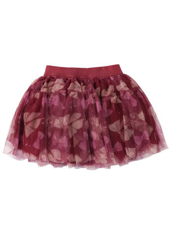 Grena Tulle Skirt with Flowing Print 7351 Sarabanda