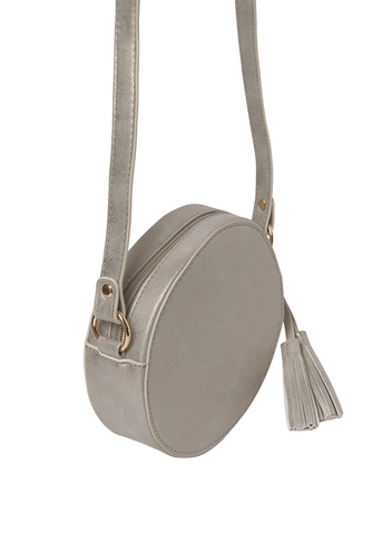 Golden Beige Bag with Tassels 10749 Mayoral