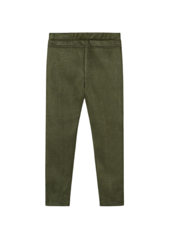 Long Pants for Girls, Green with Zippered Pockets 4502 Mayoral