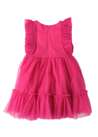 Rochie Fucsia din Tulle 8316 iDO