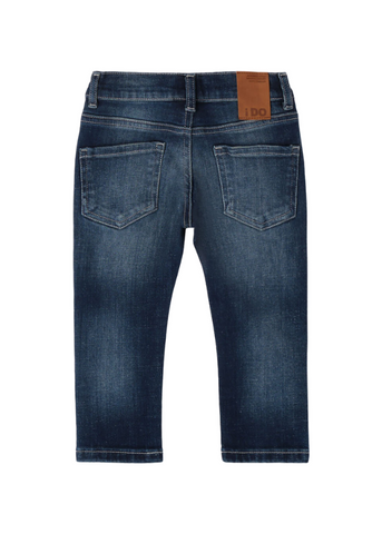 Long Denim Pants for Boys, Dark Blue 7461 iDO