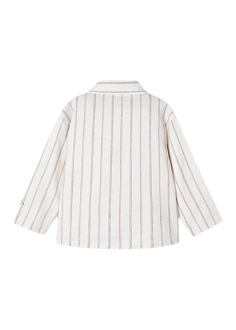 Cream Jacket with Beige Stripes for Boys 3119 Mayoral